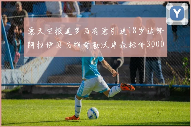意天空报道罗马有意引进18岁边锋阿拉伊贝戈维奇勒沃库森标价3000万欧元