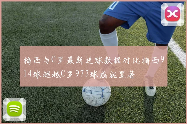 梅西与C罗最新进球数据对比梅西914球超越C罗973球成就显著